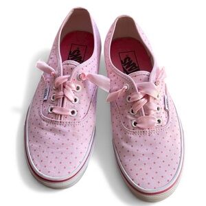 Vans Pink Polka Dot Women's Sz 7.5